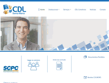 Tablet Screenshot of cdlsm.com.br